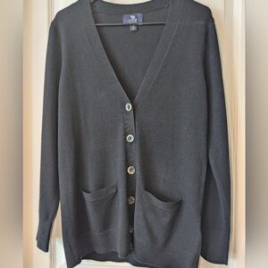 Lands' End 100% Cashmere cardigan